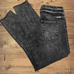 Kancan Black Distressed Skinny Jeans